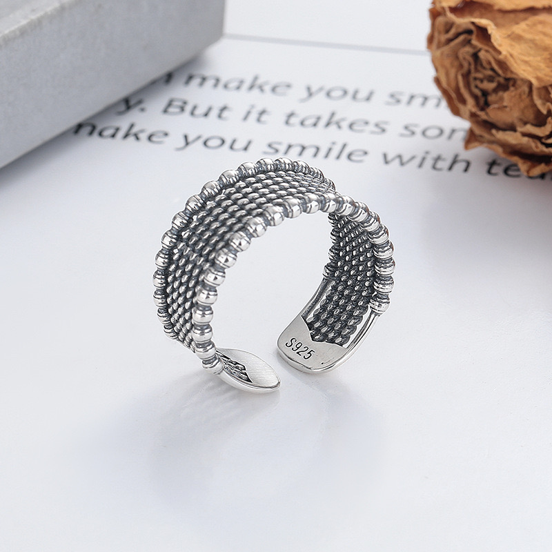 Vintage Fashion Rings For Women - Ringe aus 925er-Sterlingsilber für Damen, Vintage,