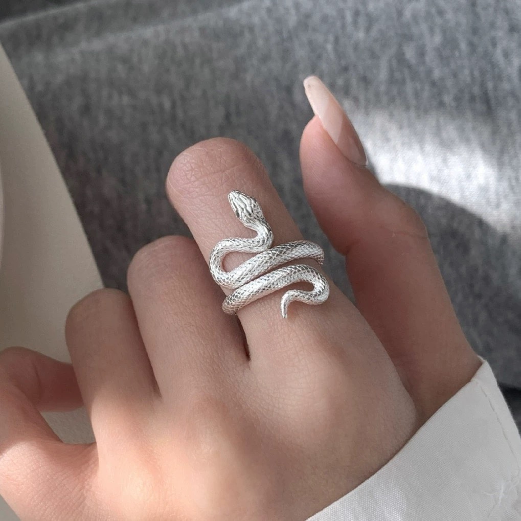 Vintage Fashion Rings For Women - Ringe aus 925er-Sterlingsilber für Damen, handgefertigt,