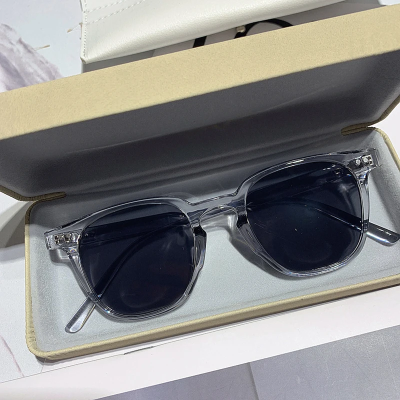 Vintage Fashion De - Vintage Quadratische Sonnenbrille Unisex Luxusmarke Kleine