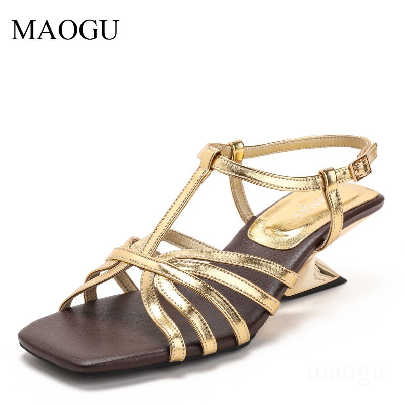 Vintage Fashion De - Größe 35-42 Damen-Gladiatorsandalen im französischen Vintage-Stil,