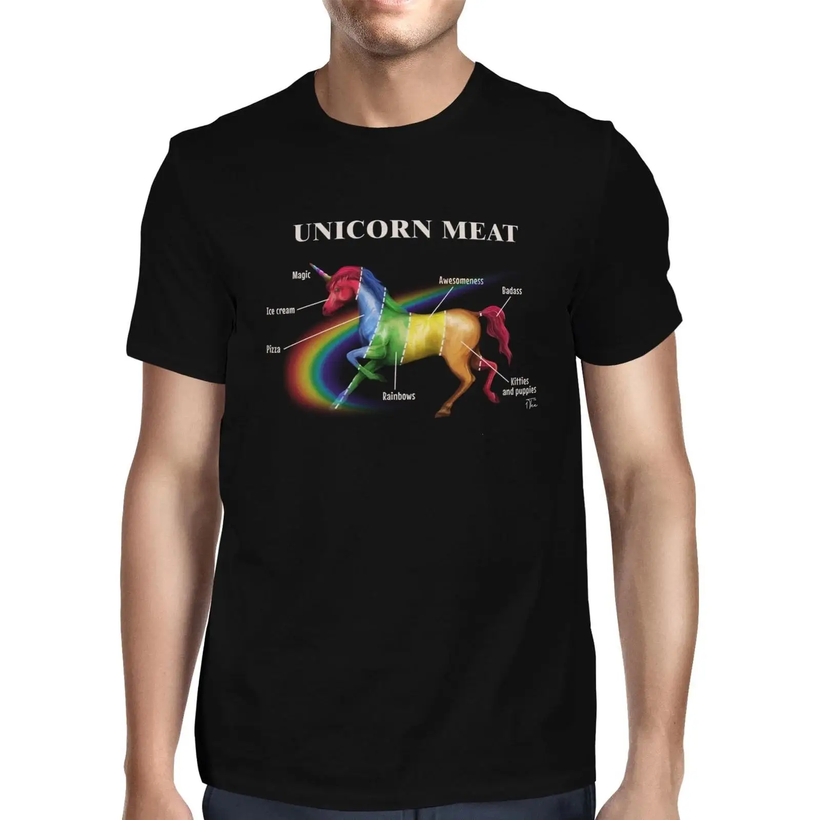 1T T-Shirt für Herren, Unicorn – Vintage Fashion Guide Bewertung und Preis