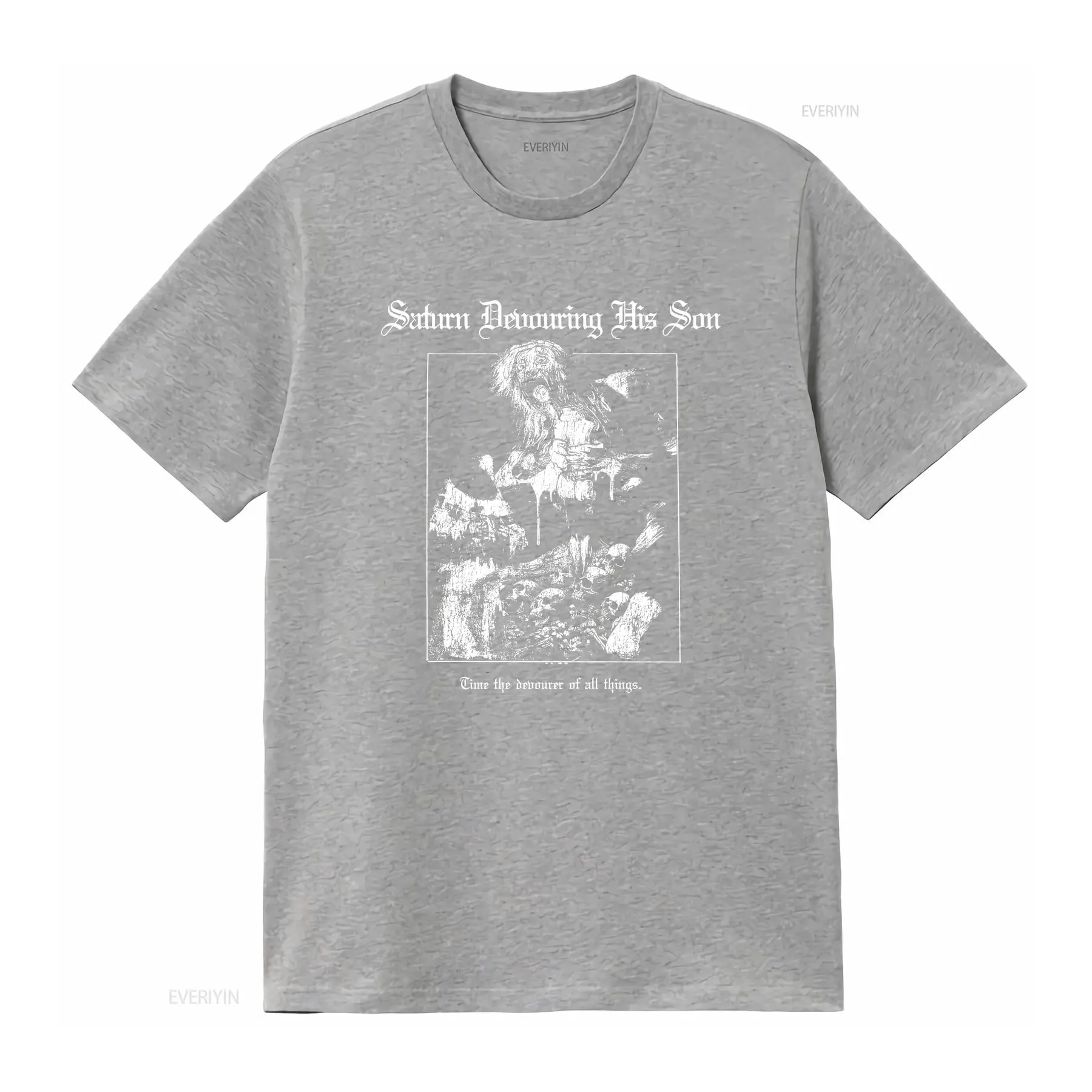 Gothic Horror T-Shirt Saturn v – Vintage Fashion De Bewertung und Preis