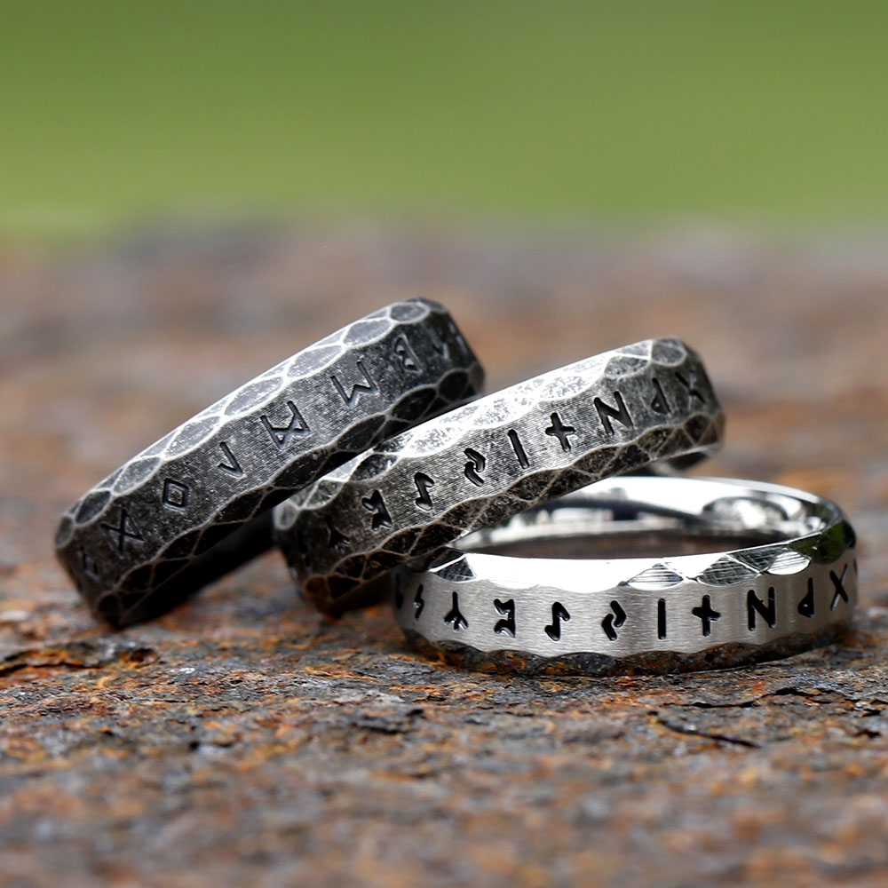 NEUE 6MM Edelstahl Ring Punk S – Vintage Fashion Guide Bewertung und Preis