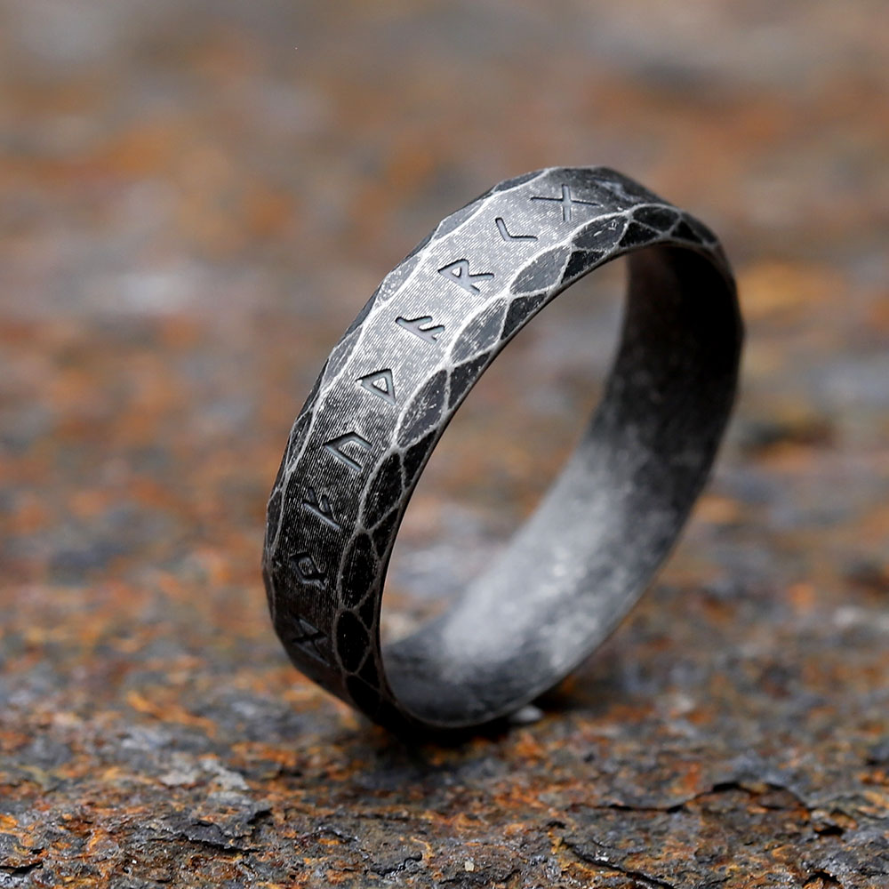 NEUE 6MM Edelstahl Ring Punk S – Vintage Fashion Guide Bewertung und Preis