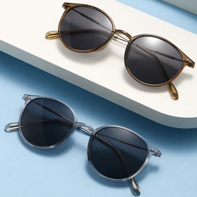 Neue runde Vintage-Sonnenbrill – Vintage Fashion De Bewertung und Preis