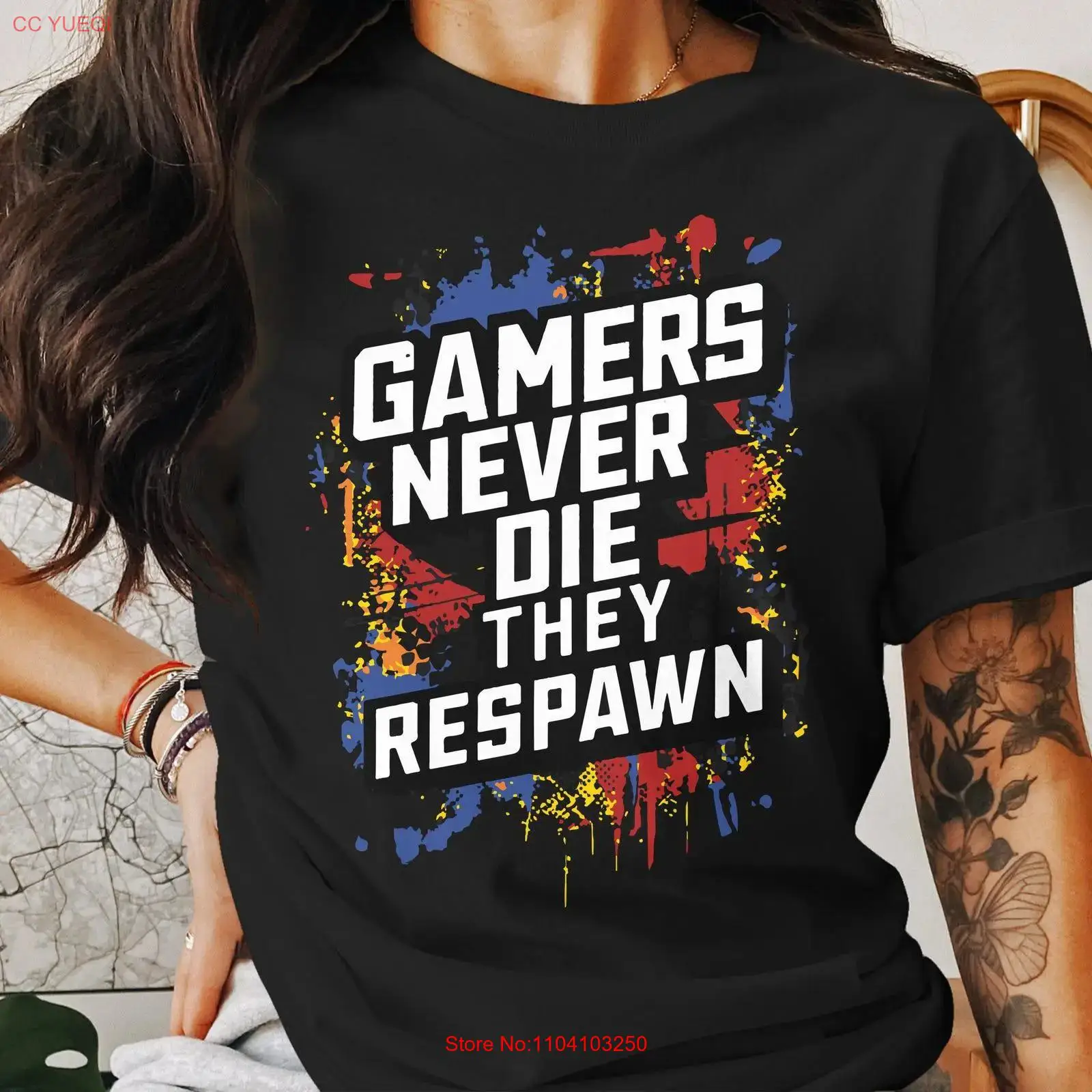 Gamers Never Die They Respawn  – Vintage Fashion Videos Bewertung und Preis
