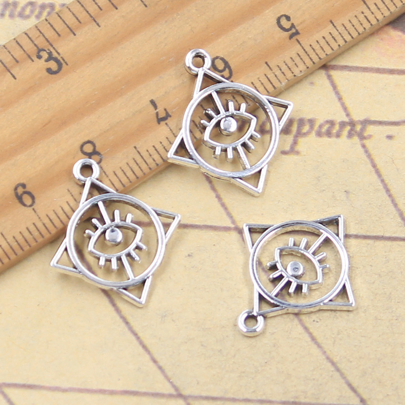 20 Stück Charms, quadratisch,  – Vintage Fashion Finds Bewertung und Preis