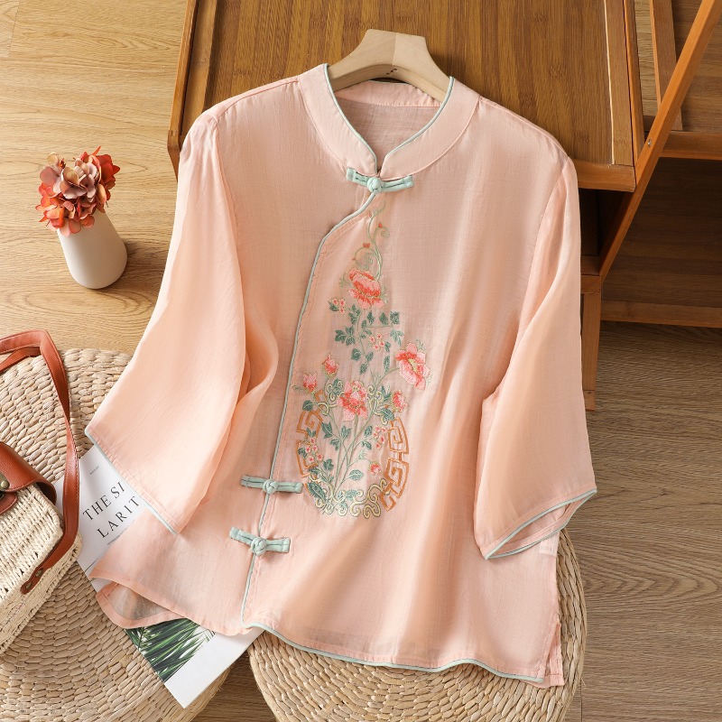 Chinesische Damenblusen mit St – Vintage Fashion In Chinese Bewertung und Preis