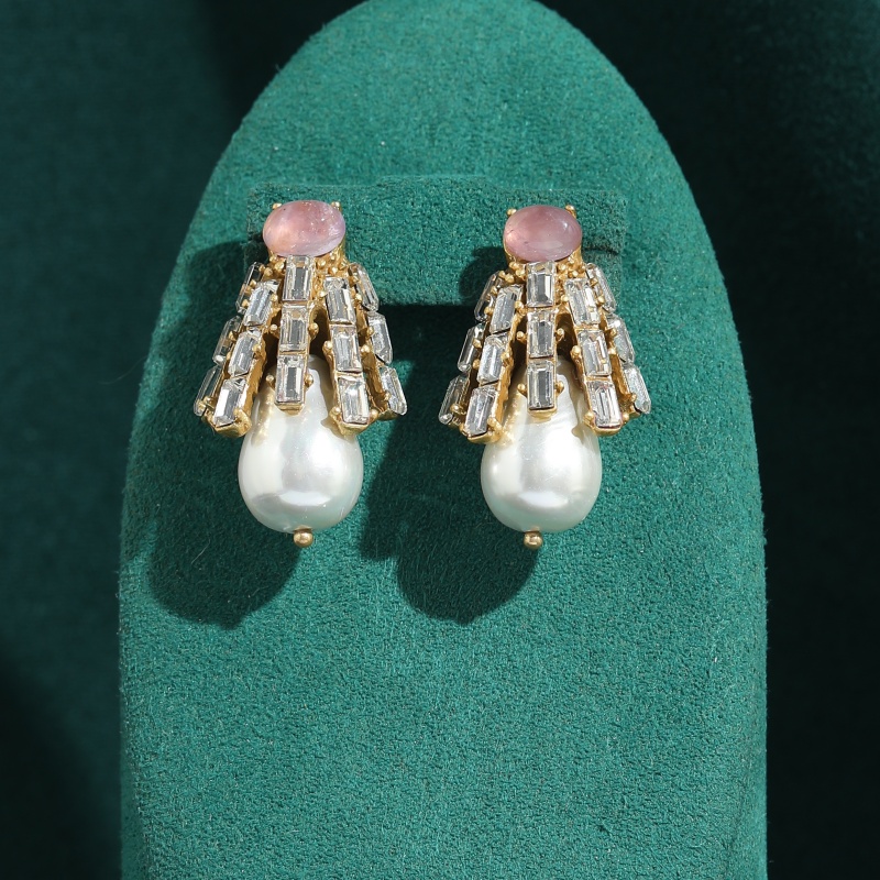 Vintage Lila Kristall Weißer Z – Vintage Fashion Jewelry Brands Bewertung und Preis