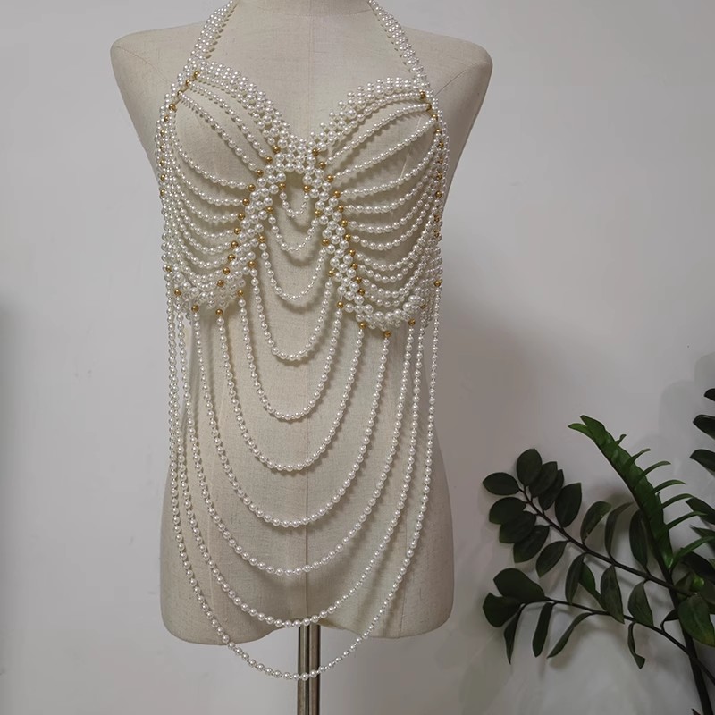 Damen Frühling Sommer Perlen G – Vintage Fashion In Chinese Bewertung und Preis