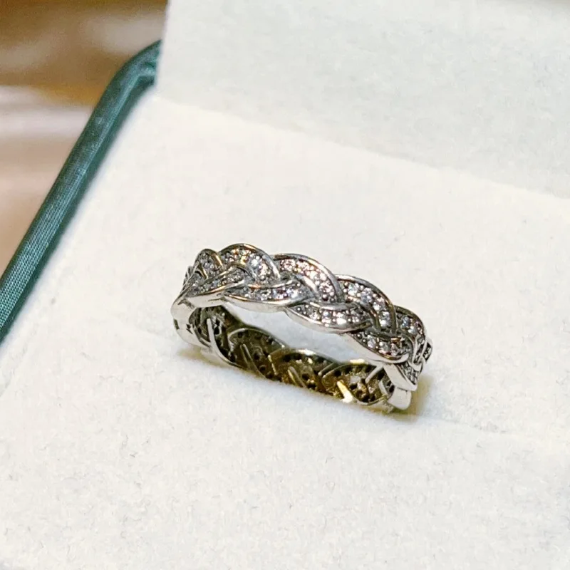 Retro 925 Sterling Silber Dame – Vintage Fashion Rings For Women Bewertung und Preis