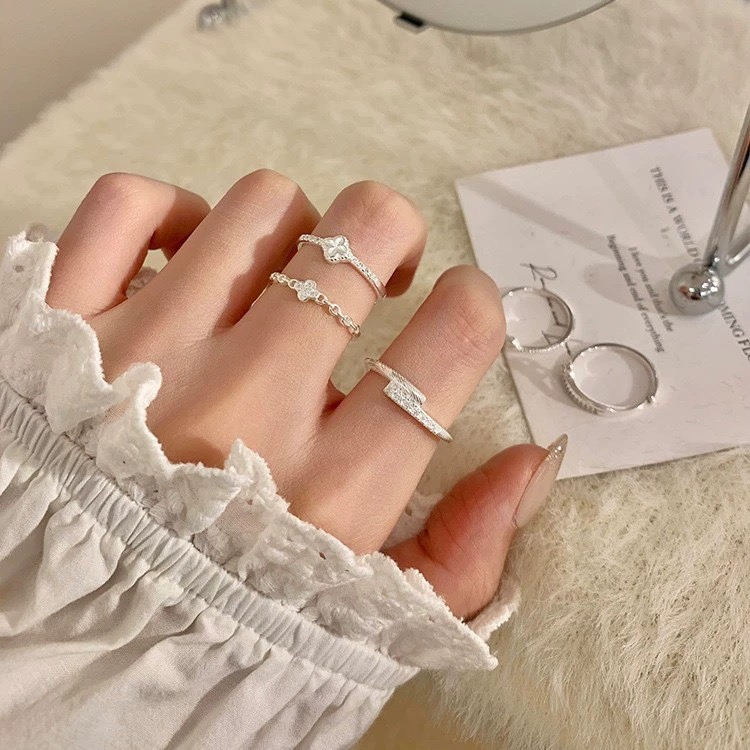 Ringe aus 925er-Sterlingsilber – Vintage Fashion Rings For Women Bewertung und Preis