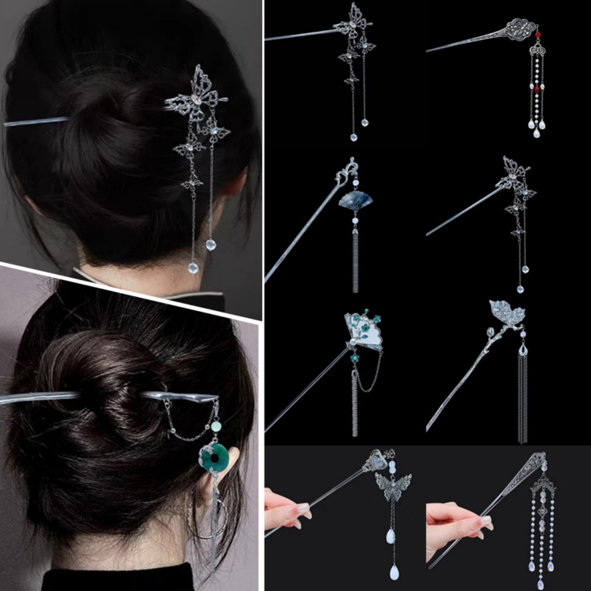 18 cm Chinesischen Stil Haarna – Vintage Fashion In Chinese Bewertung und Preis