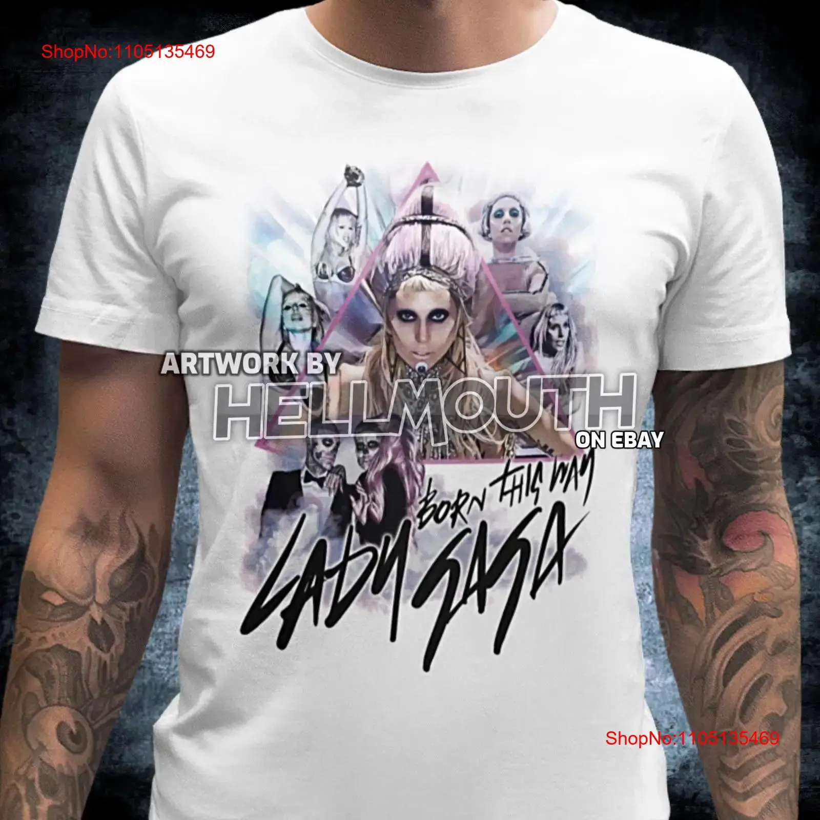 Lady Gaga Born This Way T-Shir – Vintage Fashion Videos Bewertung und Preis