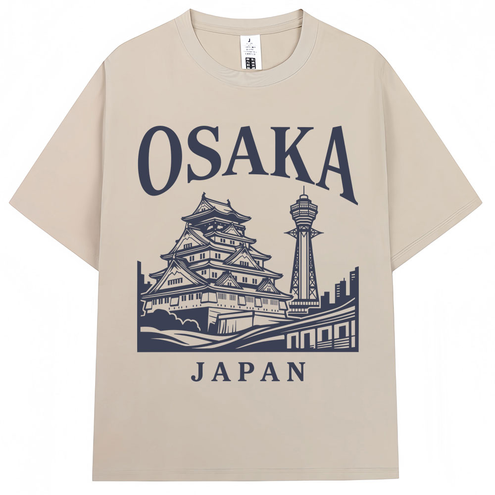 Japanischer Stil Osaka Print T – Vintage Fashion Osaka Bewertung und Preis