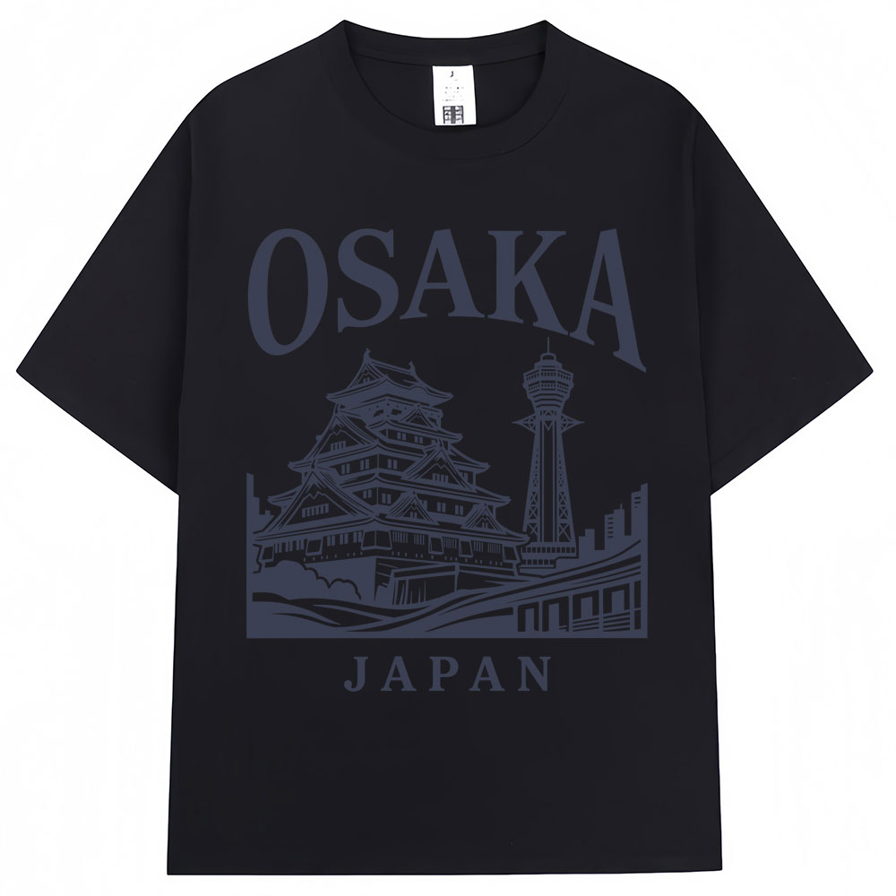 Japanischer Stil Osaka Print T – Vintage Fashion Osaka Bewertung und Preis